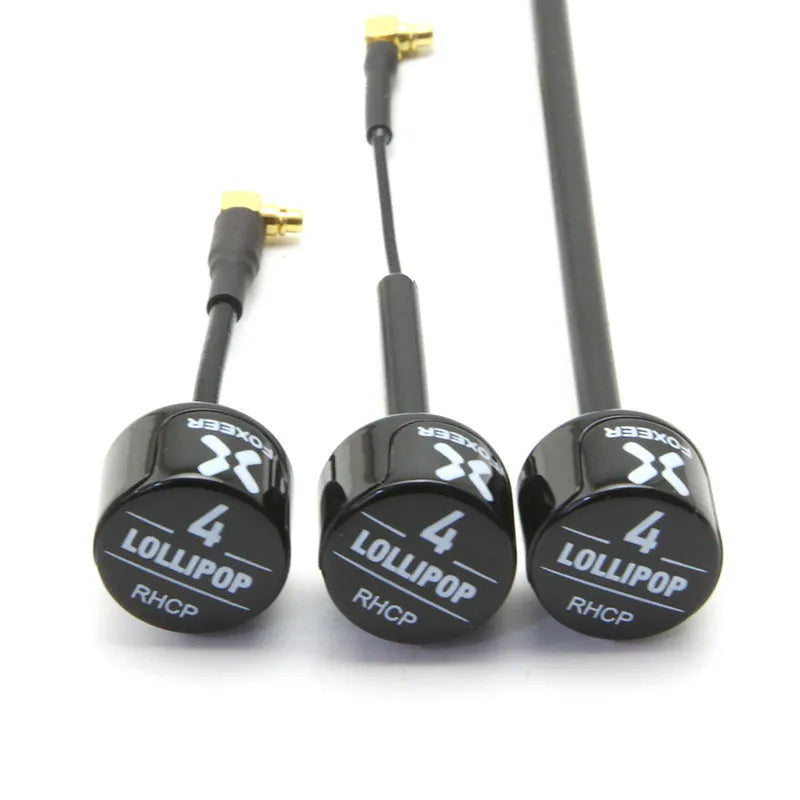 Four Generations Lollipop Antenna UFL 85mm black colour left-handed rotation transmitting receiving machine