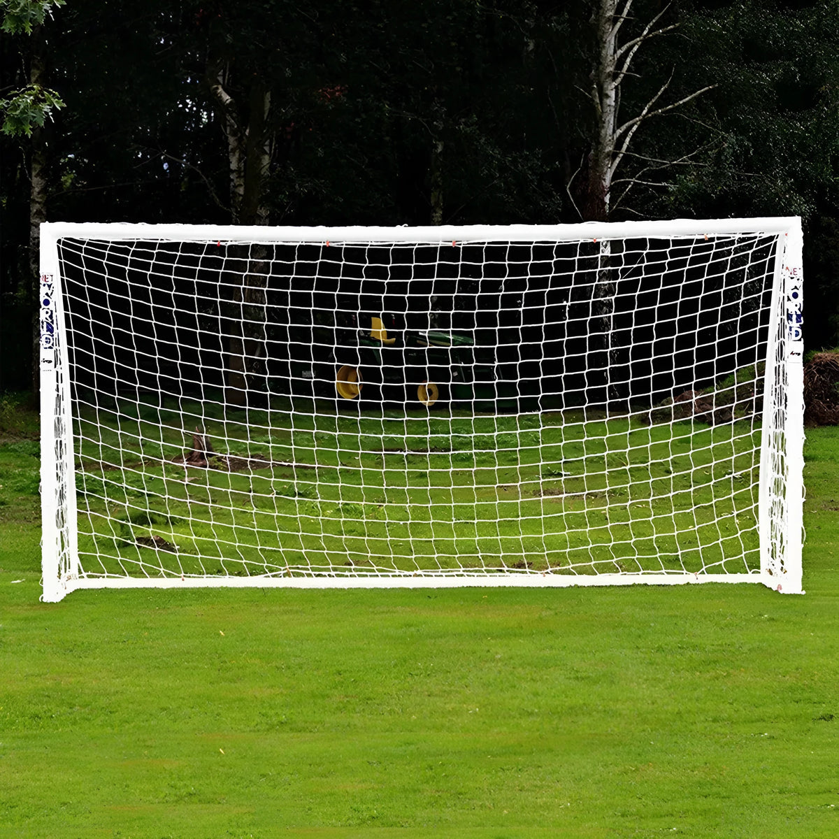 White football mesh net for foot basket row sports and table tennis, available in five sizes, 0.5 cm rope diameter