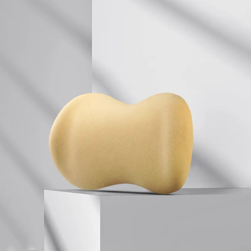 Car seat headrest and lumbar support pillows in multiple colour options