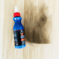Automotive scratch repair agent bottle for vehicle paint touch-ups and minor scratch repair