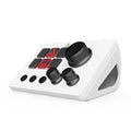 Compact wired gaming keyboard with live assistant button in black, 130x80x60mm
