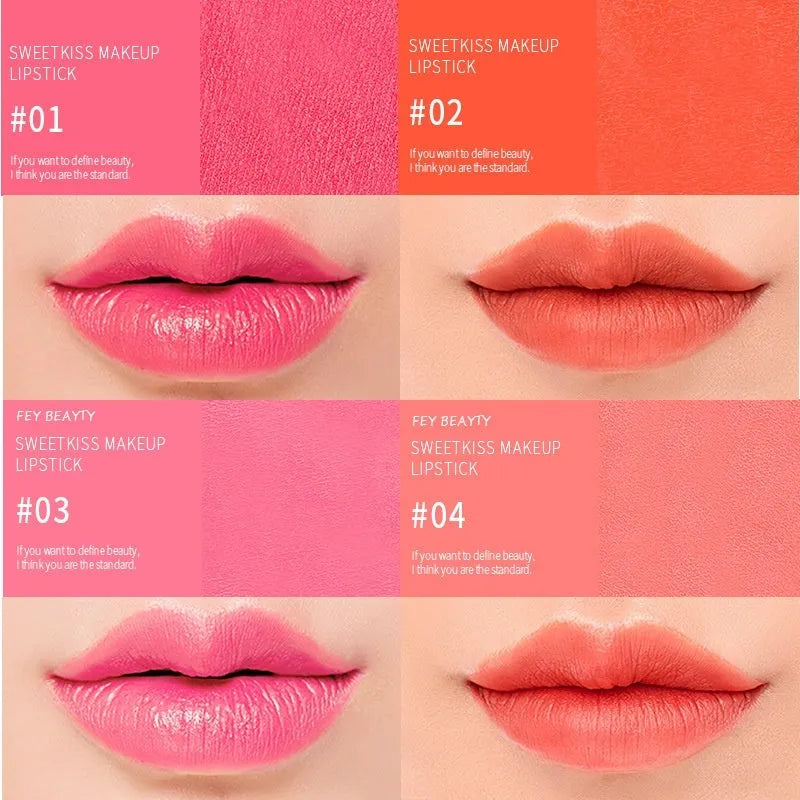 Fey Beauty Cameo Brown Nude Lipstick bullet showing 3.8g moisturising formula