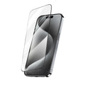Tempered glass screen protector for iPhone in anti-peep and ultra-clear versions, sizes 5.8 to 6.9 inches