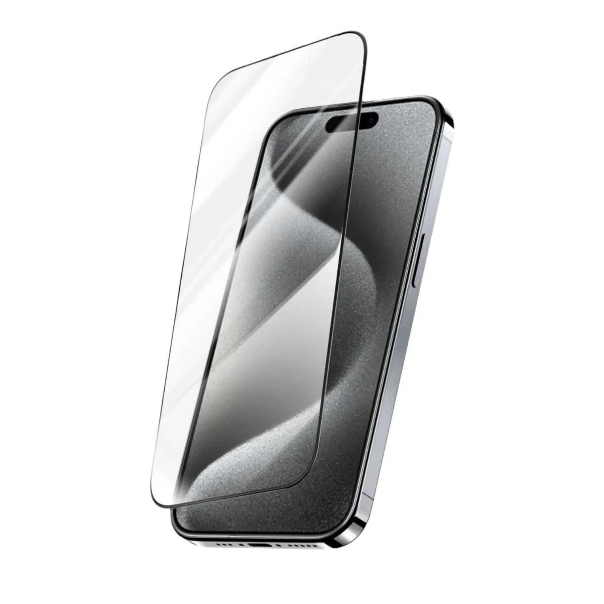 Tempered glass screen protector for iPhone in anti-peep and ultra-clear versions, sizes 5.8 to 6.9 inches
