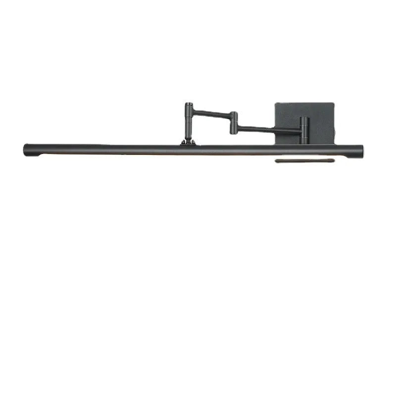 LED bathroom mirror cabinet light in simple modern style, 42cm size, available in sand black or sand white finish with white light