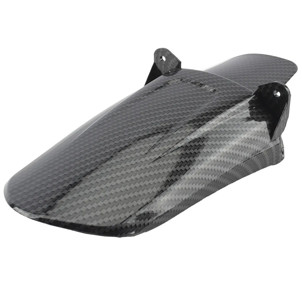 Carbon fibre motorcycle fender for light bee scrambling bike rear shock protection