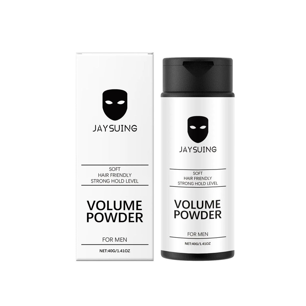 40g portable container of colourless hair styling powder with modified corn starch formula