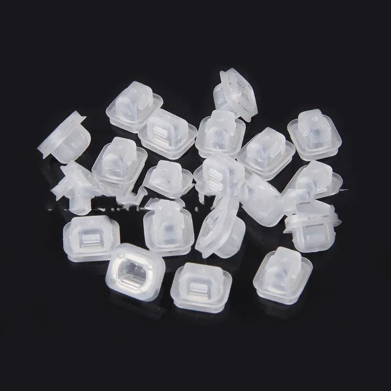 BMW E39 E38 interior plastic fasteners set of 100 pieces with peach wood colour