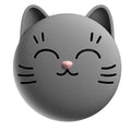 Cute cartoon car perfume holder in plastic with magnet clip on car vent