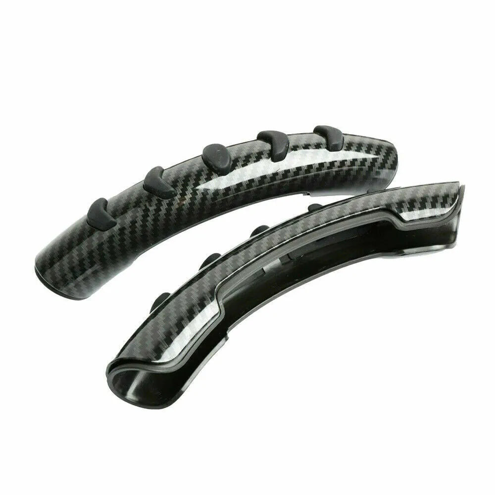 Carbon fibre black fibre steering wheel anti-skid sleeve for 38cm diameter wheels.