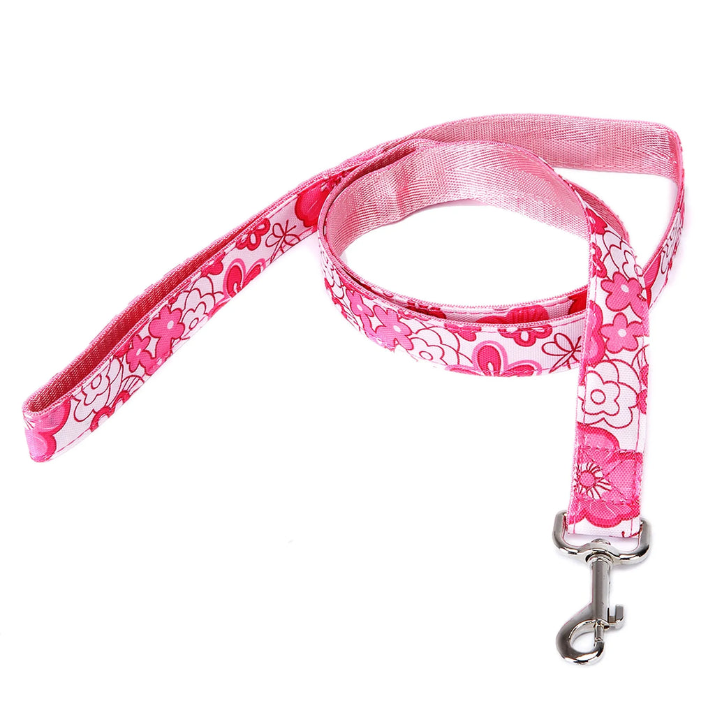 Black Christmas pet traction rope with plaid stripe pattern, 120cm imitation nylon extension strap