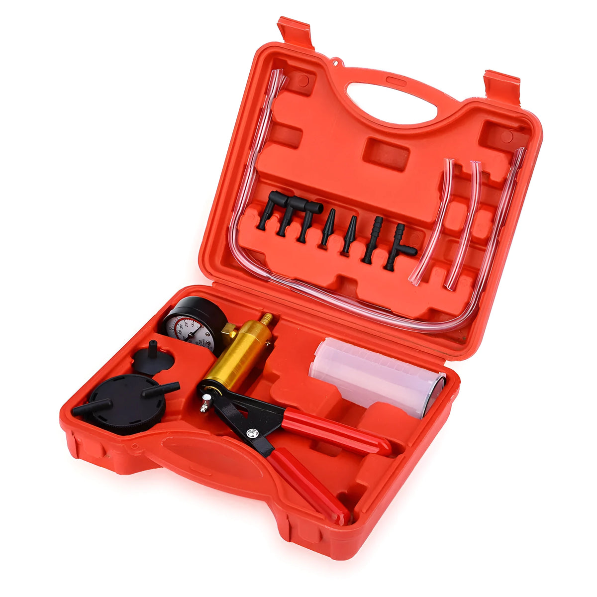 Manual vacuum air pump with copper construction for automotive use