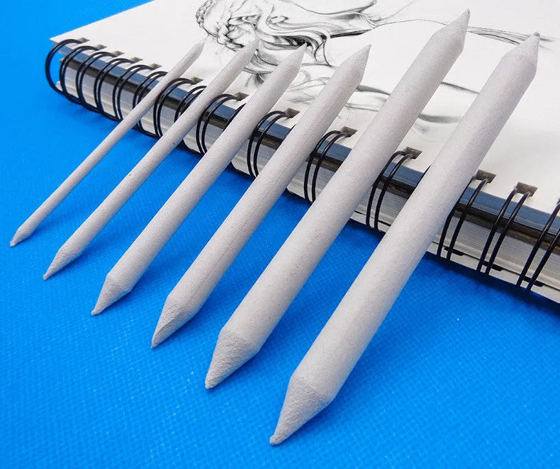 Set of rice paper eraser pens in pen format with 3 or 6 sticks for art sketching