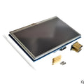 5 inch 800x480 HDMI touchscreen display with resistive touch for Raspberry Pi and compatible boards