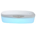 DORR portable UV disinfection box in ABS material with USB cable, showing compact size.