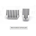 Tesla Model 3 Y aluminium alloy anti-skid accelerator and brake pedal set in black