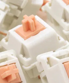 Panda mechanical keyboard switch with 3-pin Cherry MX style design for DIY keyboard projects