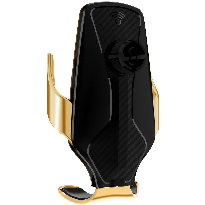 Magic Clip R3 car phone holder with dual charging ports mounted on dashboard
