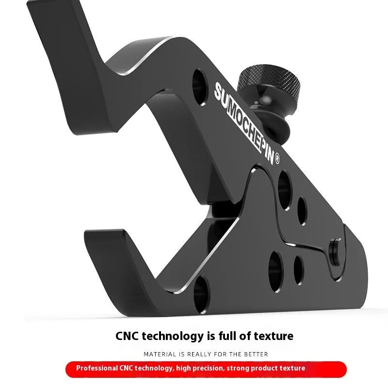Electric motorcycle cruise control throttle clip in aluminium alloy and PC with screw-fixed design