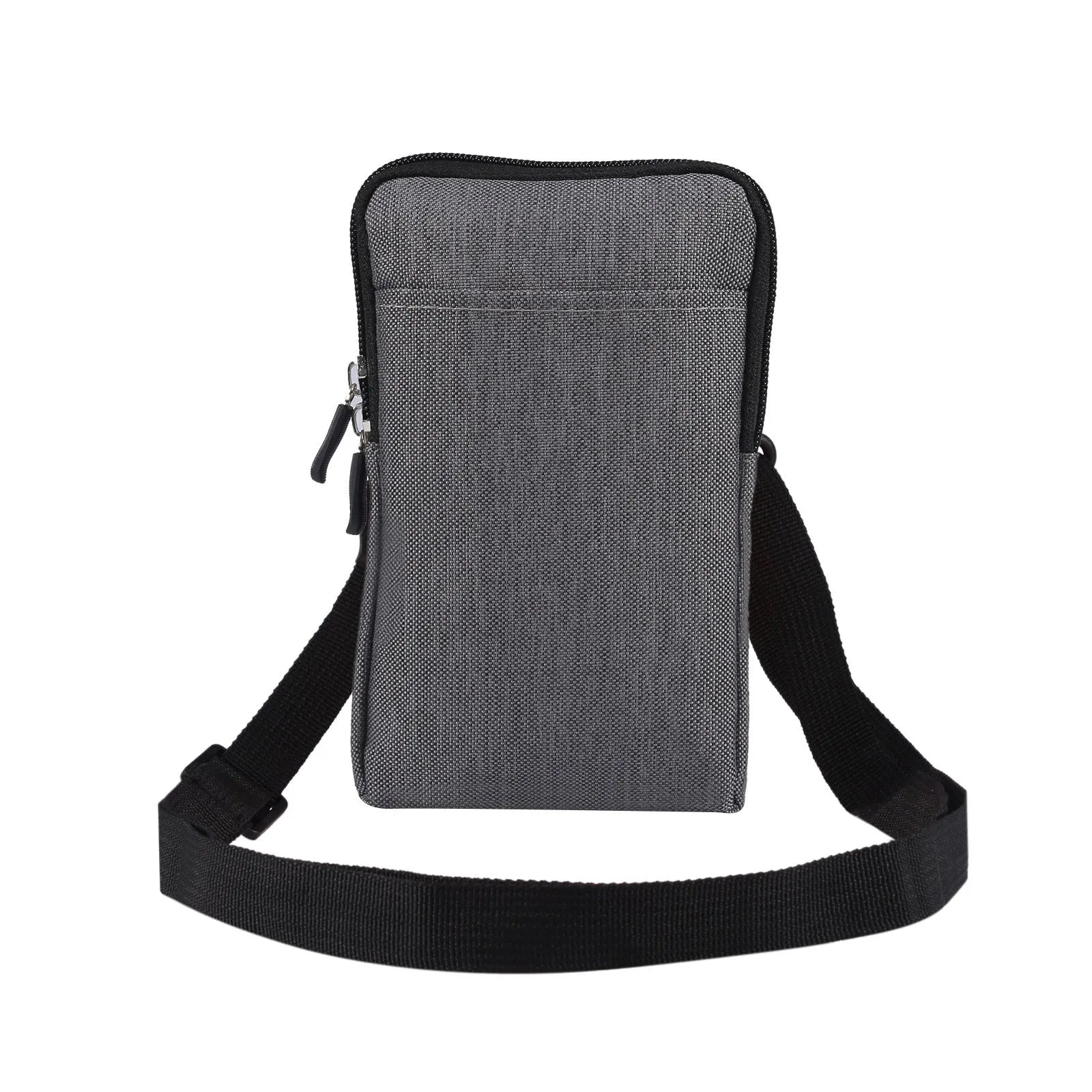 Solid colour waterproof neoprene waist bag with cross-body strap for Apple, Huawei or Samsung smartphones.