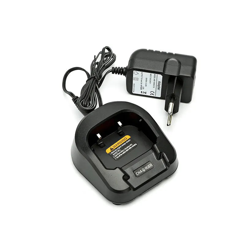 BF-UV82 8W walkie talkie black with antenna and back clip
