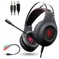 NUBWO Wolf Bowang N2 black and silver over-ear gaming headset with microphone and volume control.