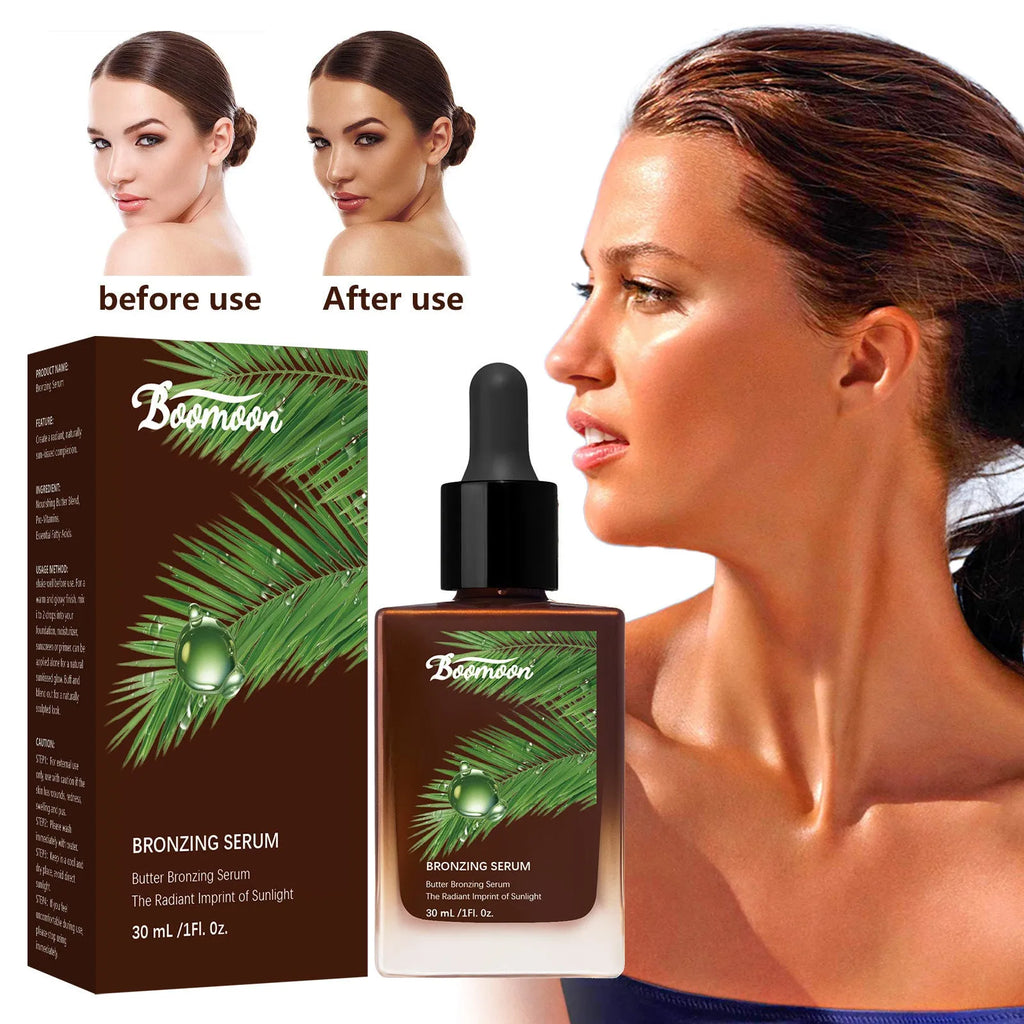 Bronze Black Care Solution moisturising nursing bottle, 30ml, 101mm tall.
