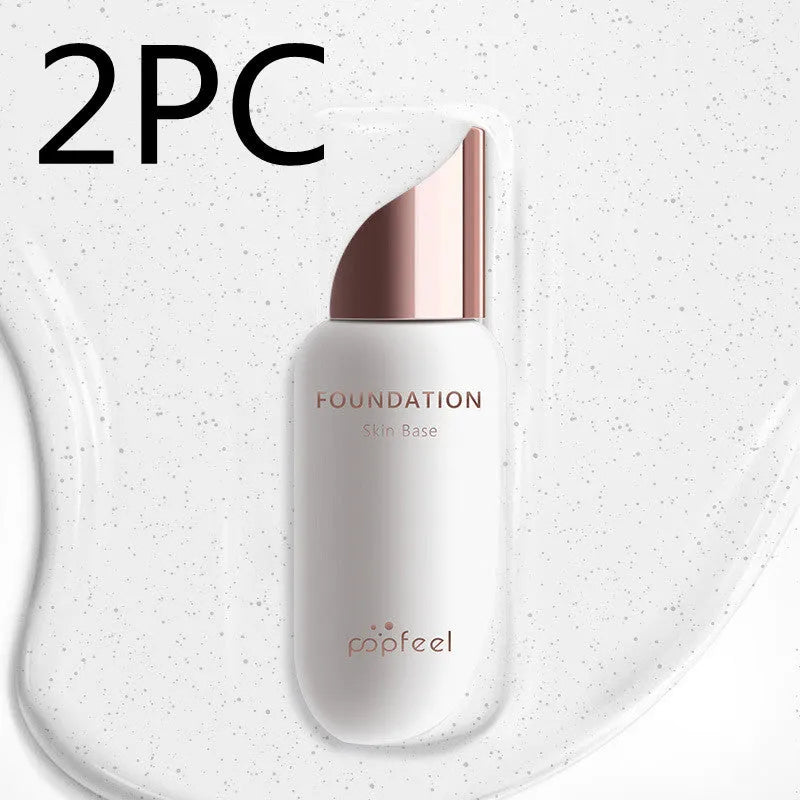 POPFEEL warm skin foundation 30ml long-lasting concealer with natural radiance finish