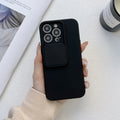 All-inclusive Tracking Shot TPU phone case for Apple iPhone, black back cover on phone