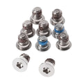 Ten metal replacement screws for MacBook Pro A1502 A1398 A1425 bottom shell.