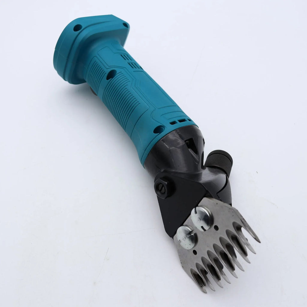 220W handheld wool electric scissors with bare metal body and 28mm shear radius