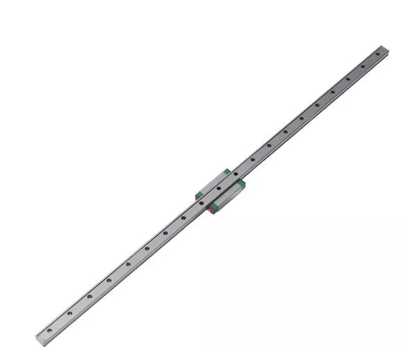 MGN series stainless steel linear guide block with slider and rail, compact size for precision motion