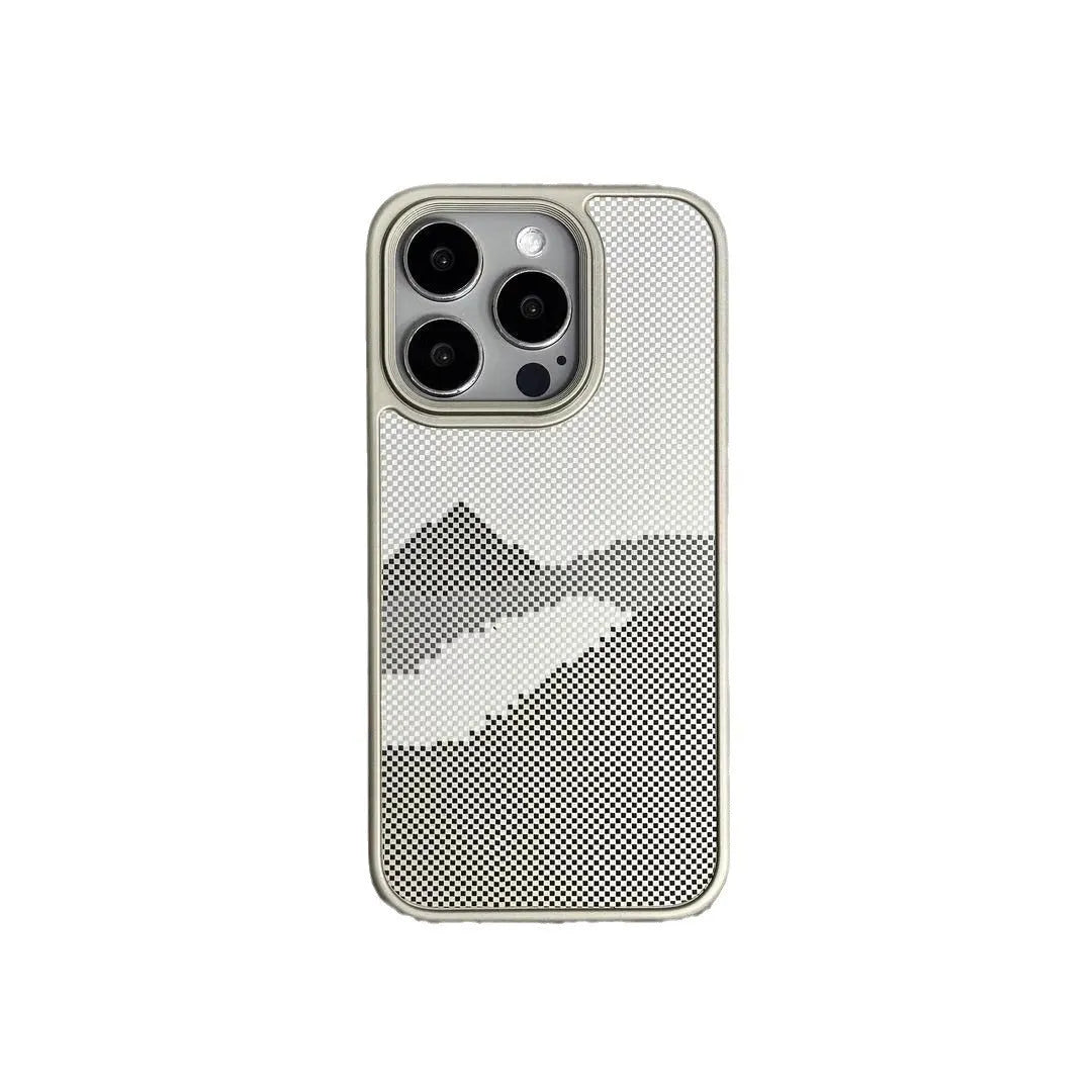 Simple retro style TPU protective phone case for Apple iPhone, shockproof anti-fingerprint, multiple colour options
