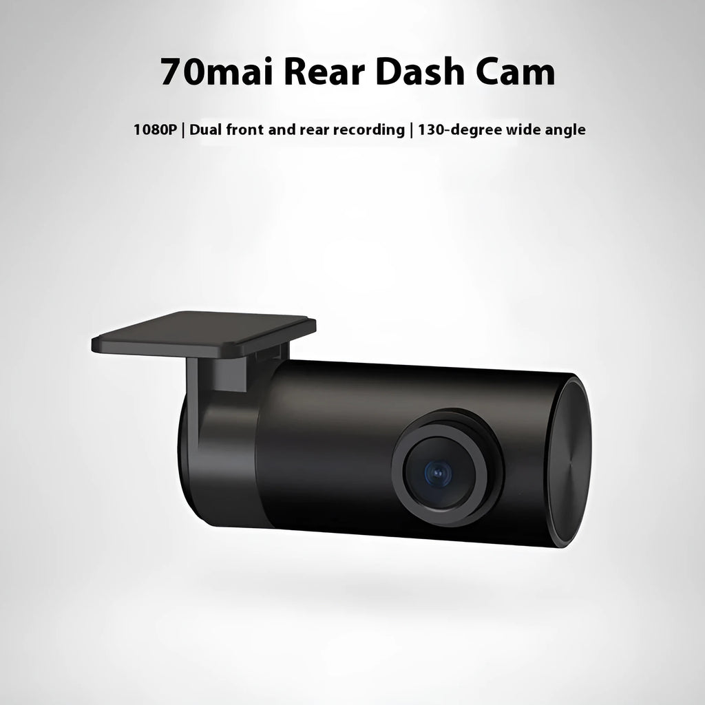Midrive RC09 70 metre rear recording camera with compact plastic housing and mounting accessories