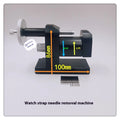 Alloy steel watch strap removal machine tool on workbench