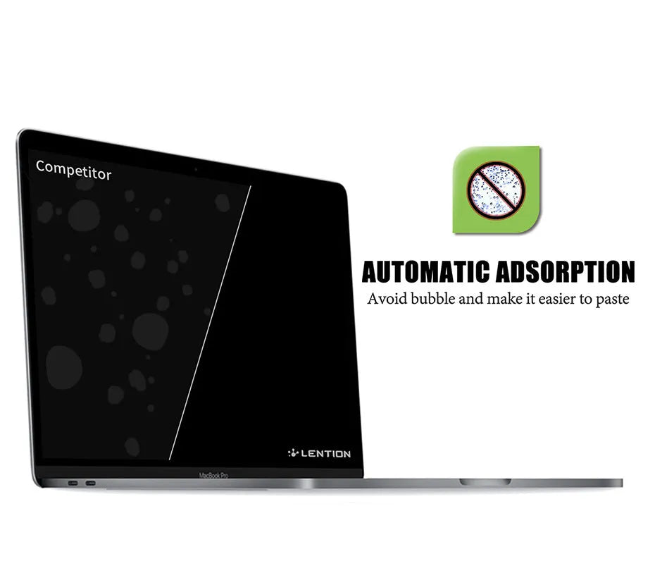 Lansheng matte screen protector film for 13-inch Apple MacBook Pro laptop.