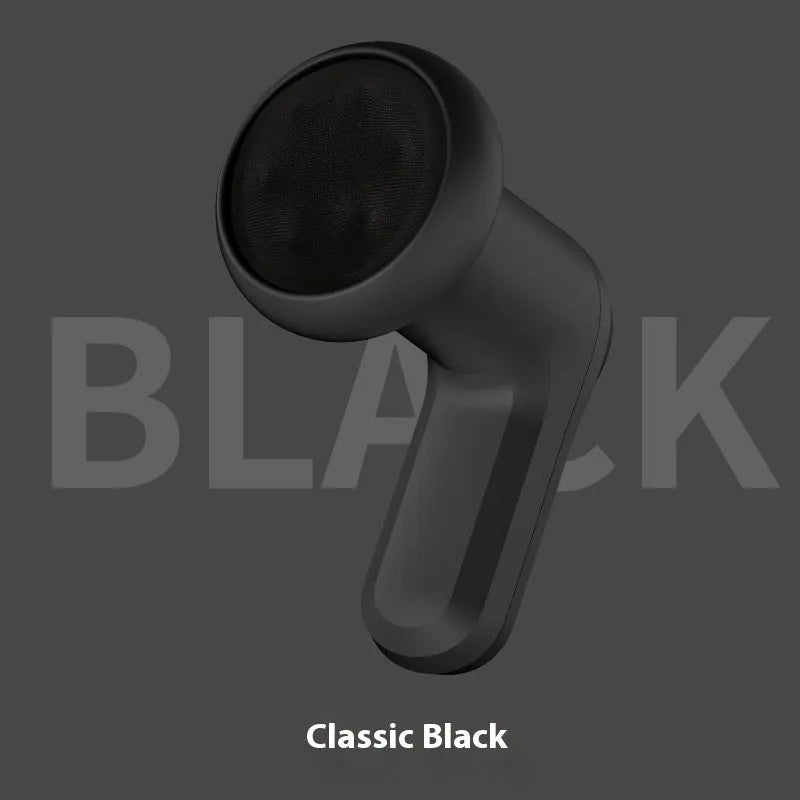 Pink, white, and black USB electric massager for cervical spine, waist, back, and leg use.