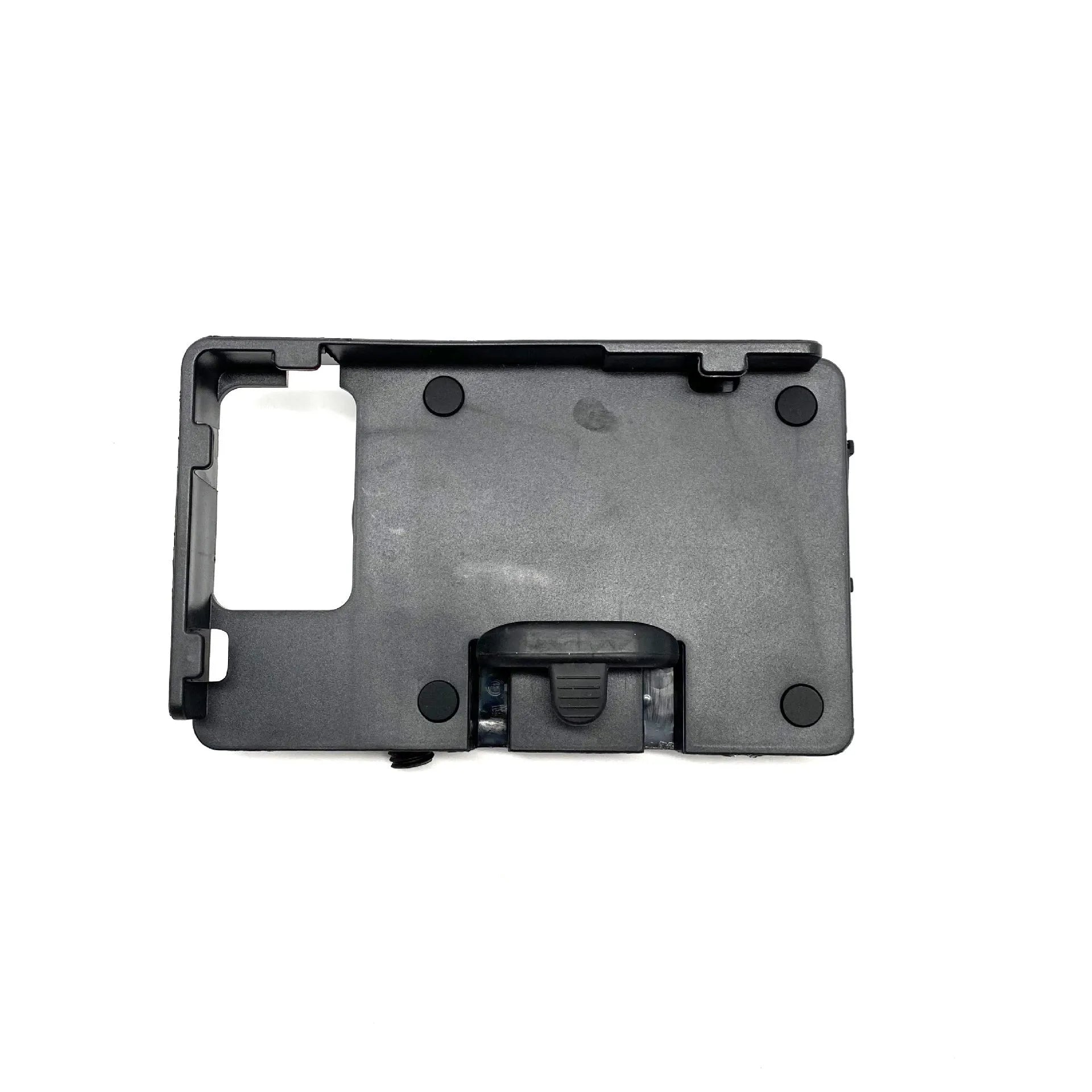 Black ABS plastic navigation bracket for BMW R1200GS and R1250GS motorcycles