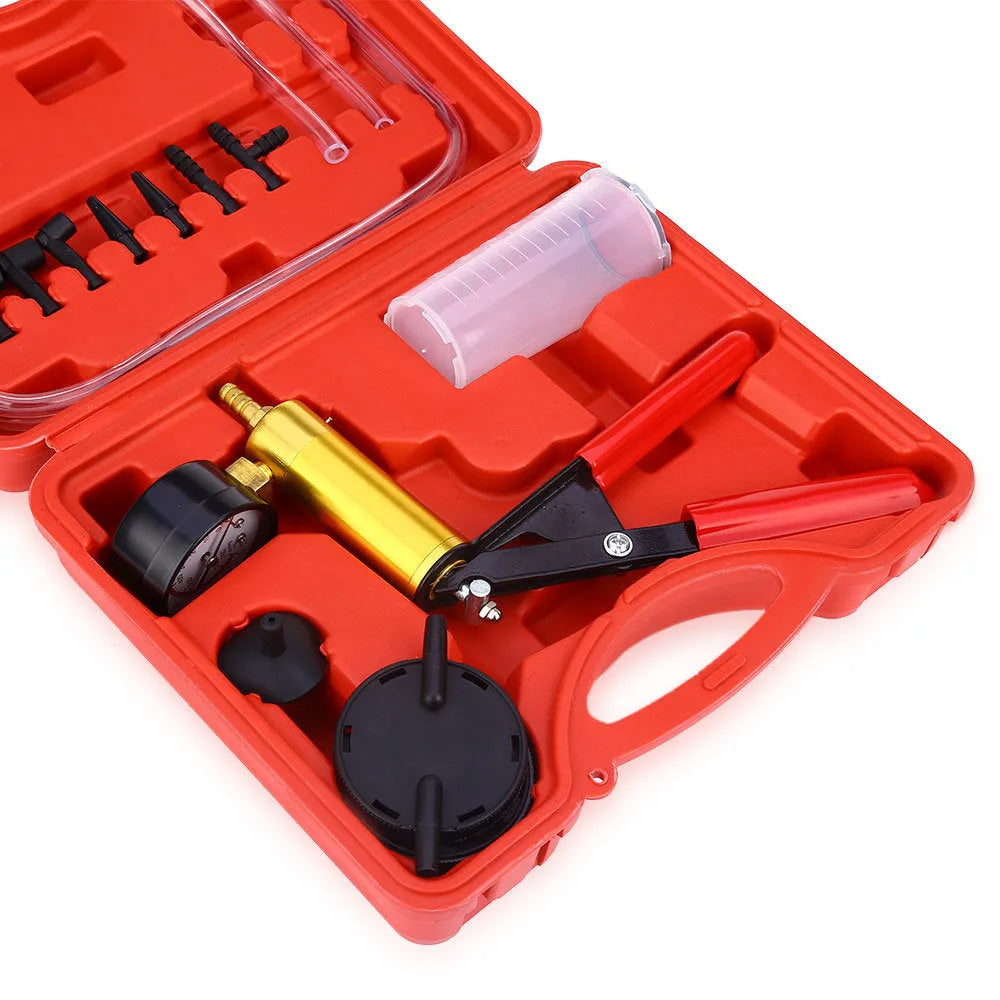 Manual vacuum air pump with copper construction for automotive use