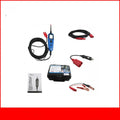 Blue automotive power circuit test pen with TFT colour display and complete diagnostic accessories