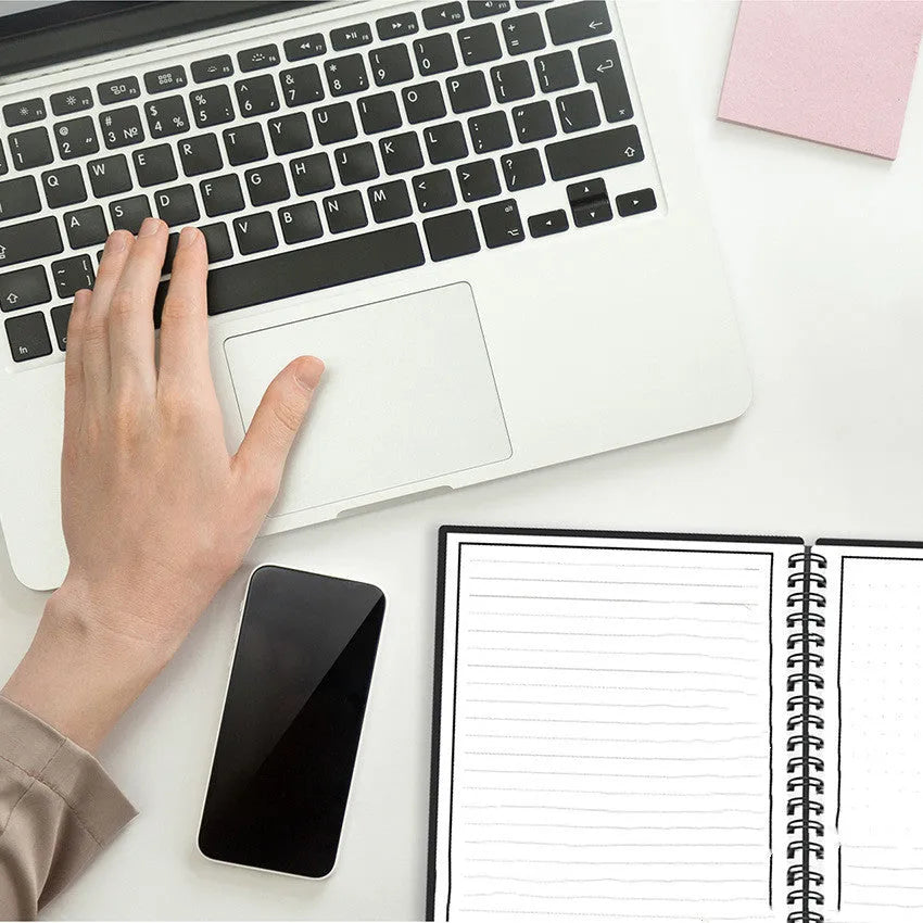 Business Intelligence Notebook with PVC cover, 30 sheets, audio recording and scanning features, A5 B5 sizes