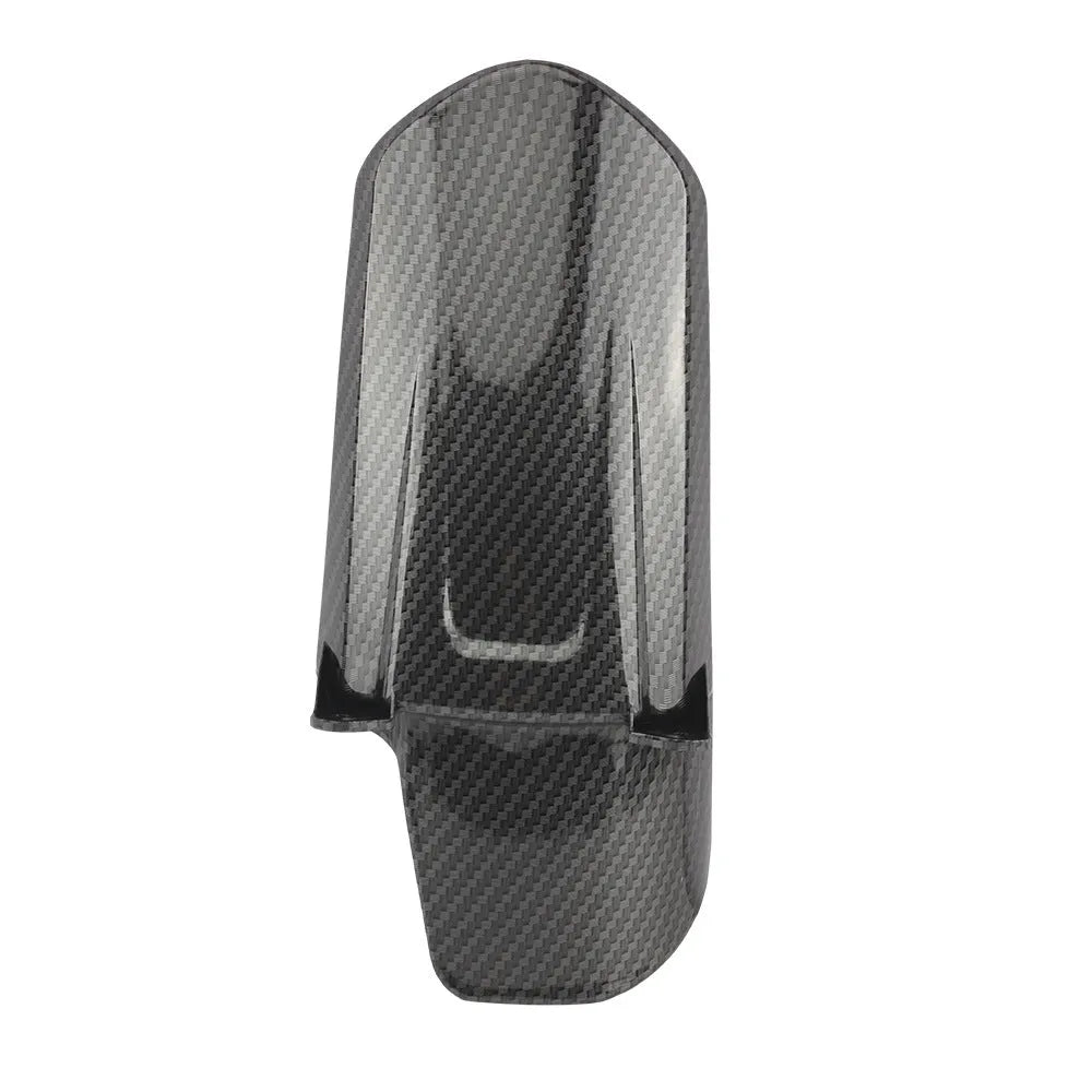 Carbon fibre motorcycle fender for light bee scrambling bike rear shock protection