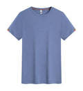 Round neck ice fibre pullover work top in Army Green colour on a hanger