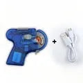 Electric hook tier automatic fishing knot tool in Lake Blue Transparent colour with PC shell