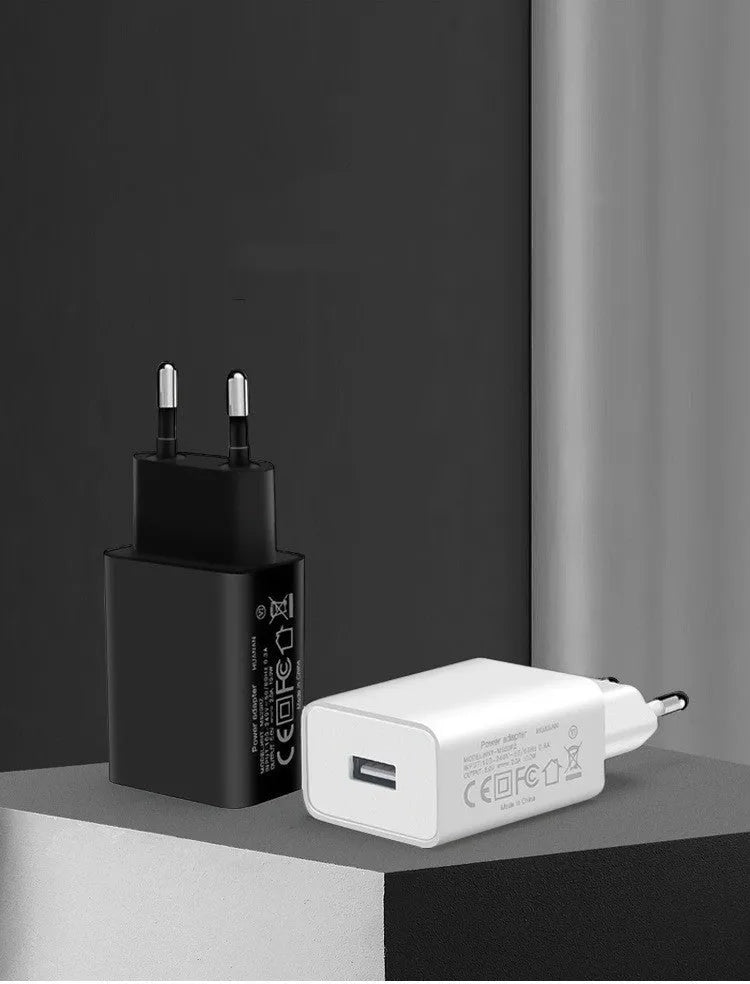 STARTRC fast charger head for DJI OM4, OSMO Mobile 2 and Mobile 3 gimbals in black or white with US or EU plug