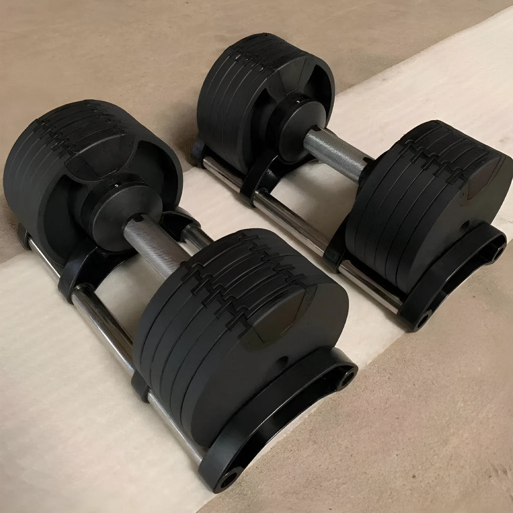 Electroplated cast iron dumbbell in 20KG 32KG 36KG options for home gym strength training