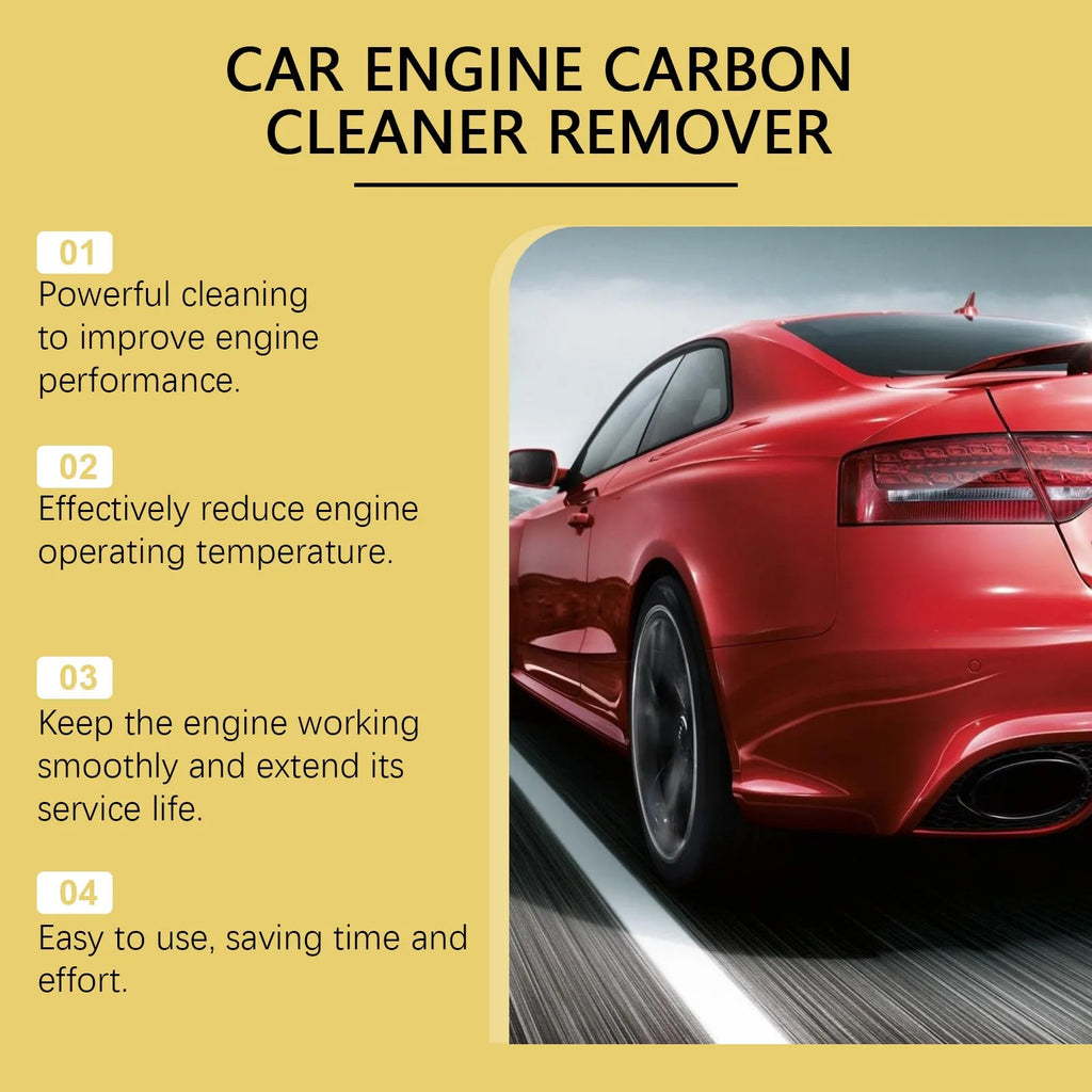120ml car engine carbon cleaning remover bottle for fuel system