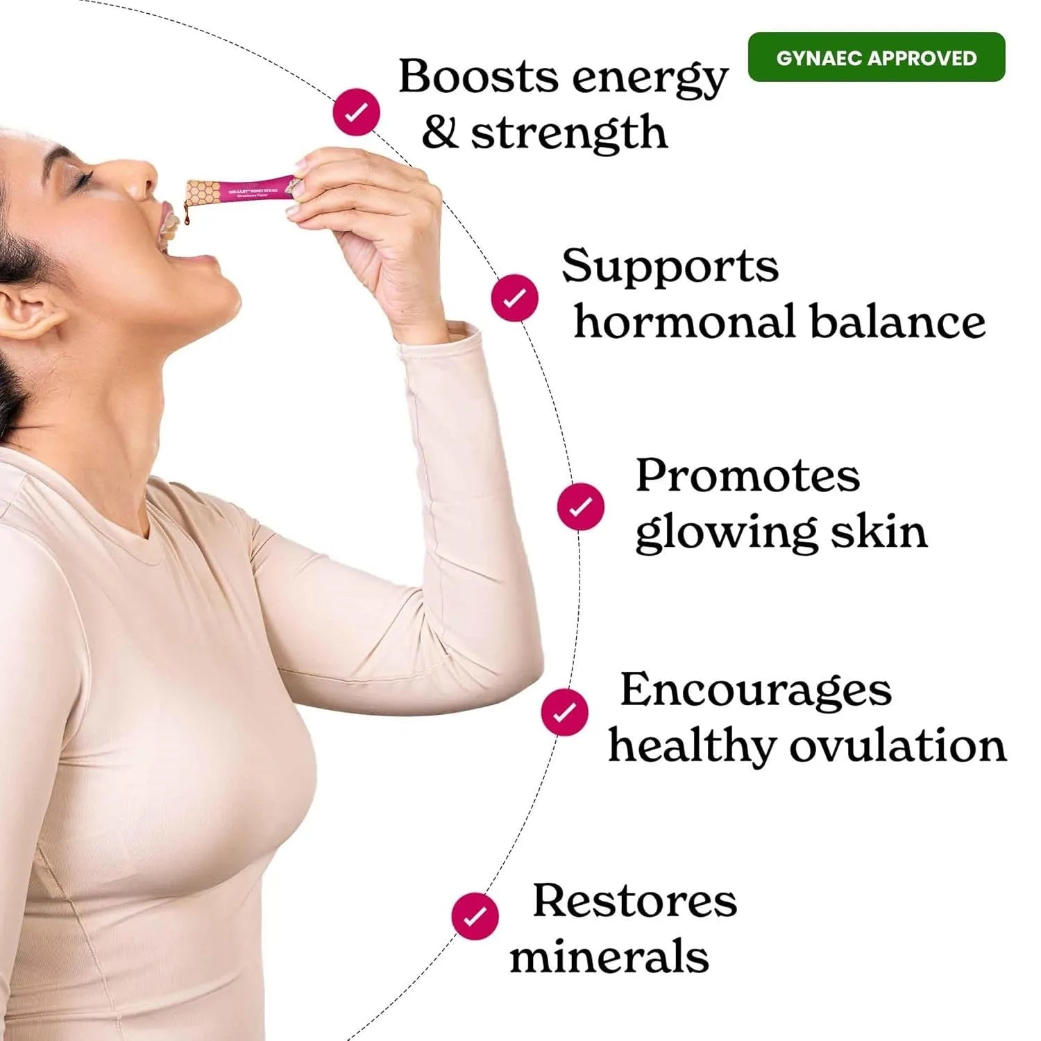 Shilajit honey sticks herbal supplement bottle with 30 resin sticks for energy immune support