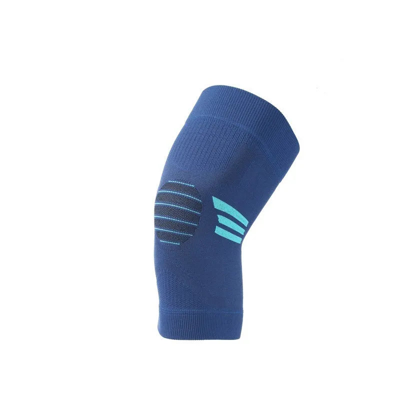 Sports knee pads for aerobics basketball outdoor activities in polyester construction with multiple colour options