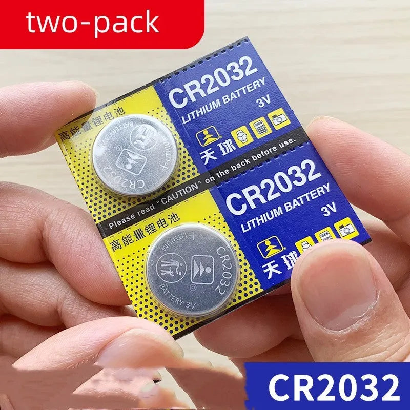CR2032 3V lithium motherboard battery for notebook and desktop CMOS replacement, pack of 1 2 5 or 10 cells